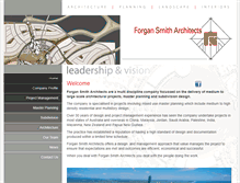 Tablet Screenshot of forgansmith.com.au